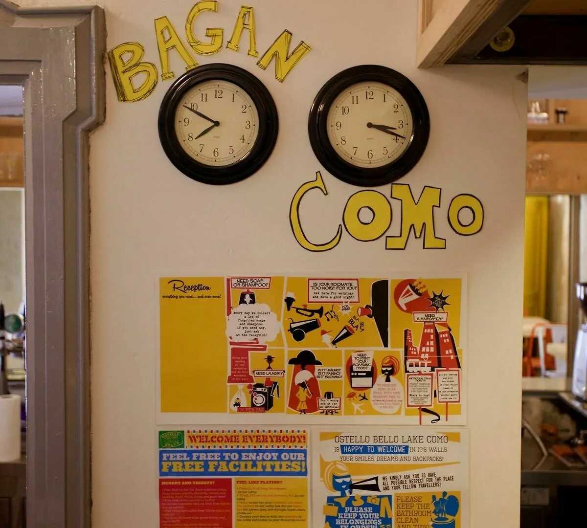 Hostel Ostello Bello Lake Como Italy